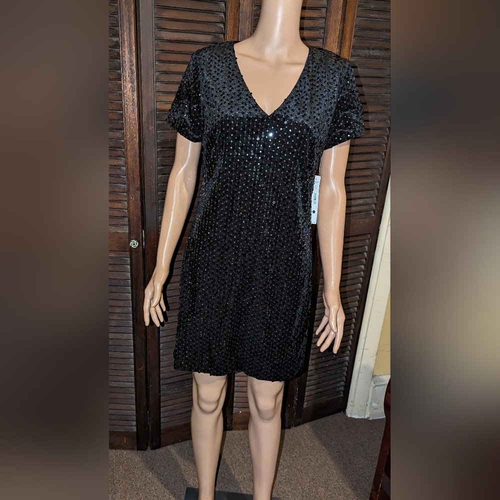 Aqua dress... New.. Size large